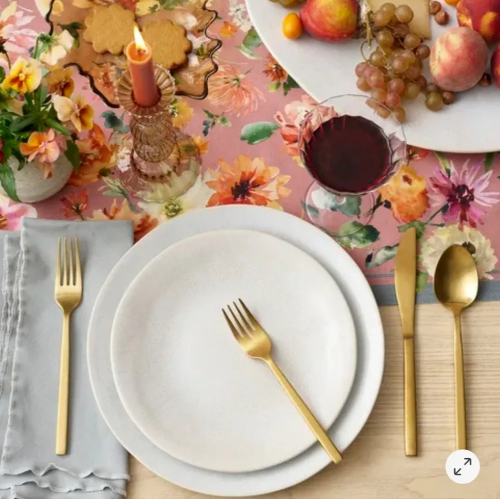 Sur La Table Fall Botanical Runner, Size 108